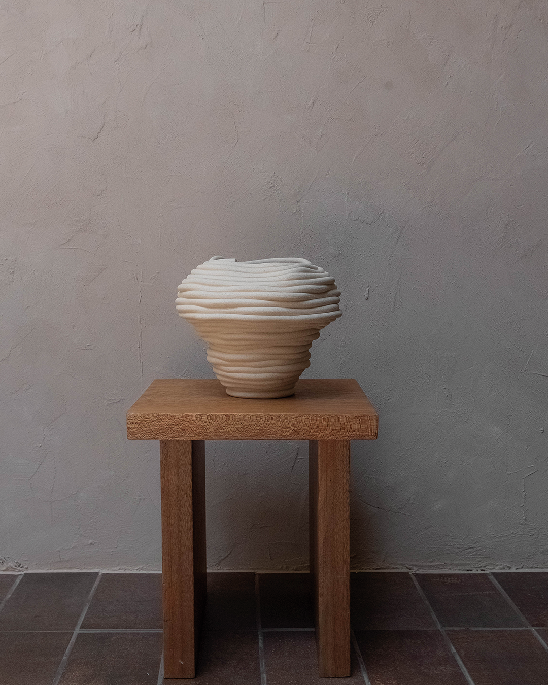Custom Fossil Vase NO. 8