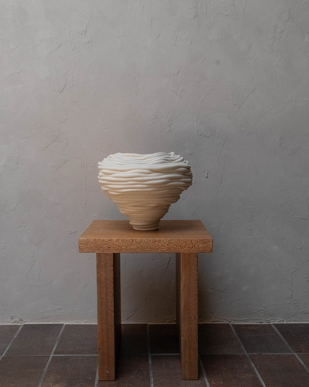 Custom Fossil Vase NO. 9