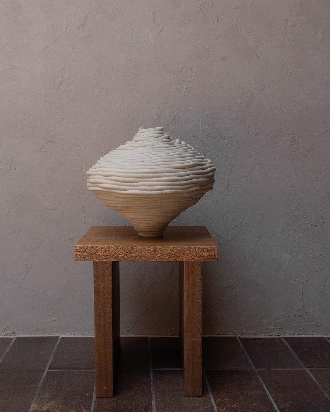 Custom Fossil Vase NO. 6