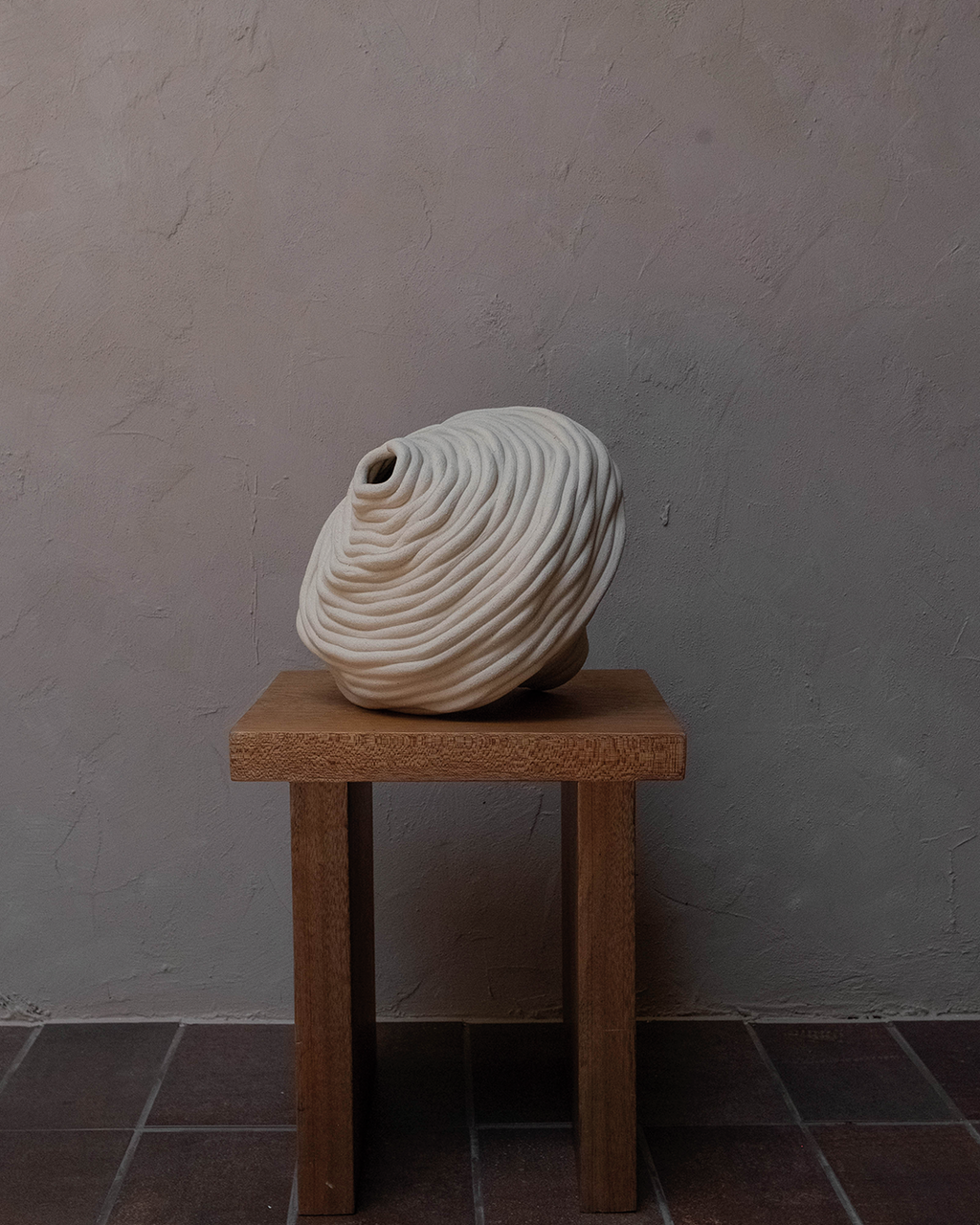 Custom Fossil Vase NO. 4