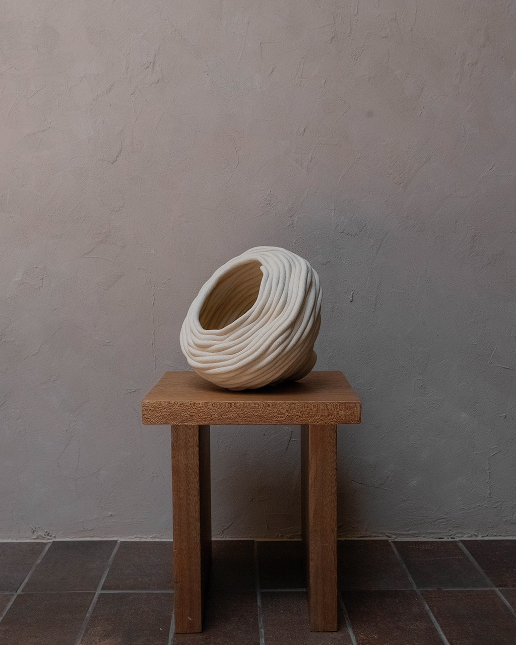 Custom Fossil Vase NO. 9