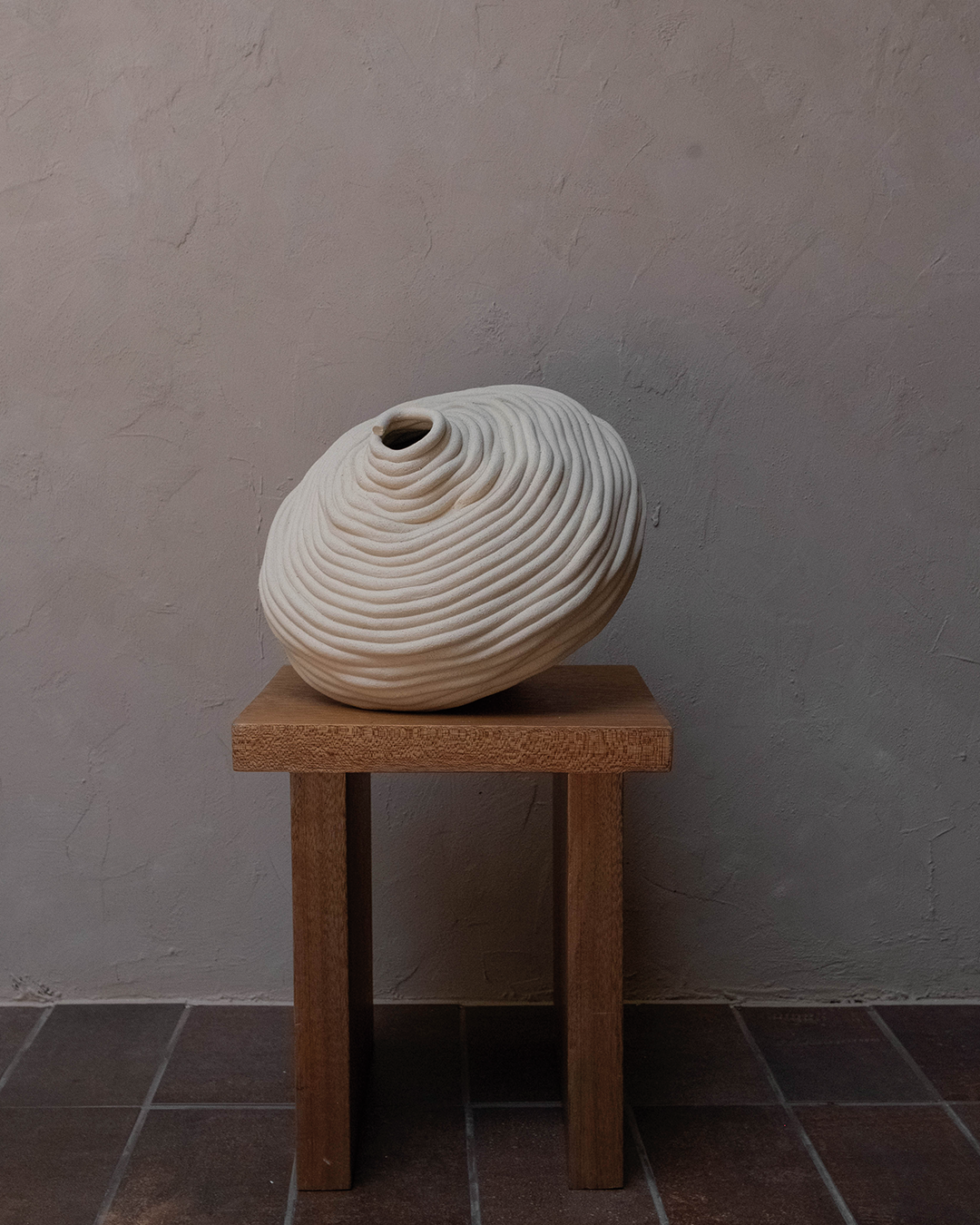 Custom Fossil Vase NO. 6