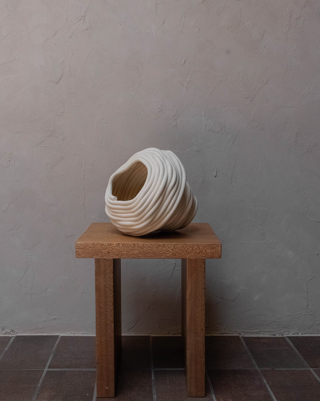 Custom Fossil Vase NO. 8