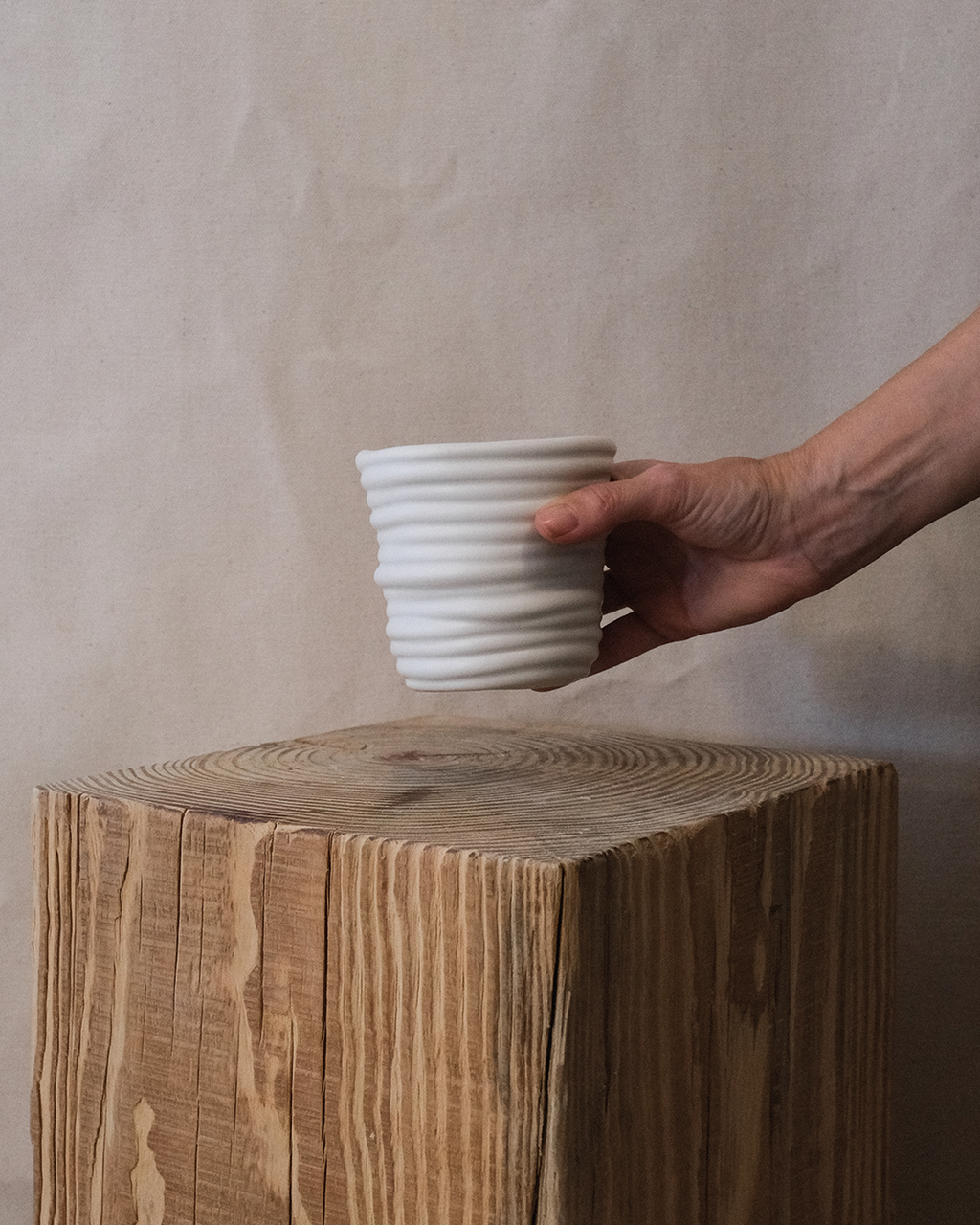 Silk Latte Cup
