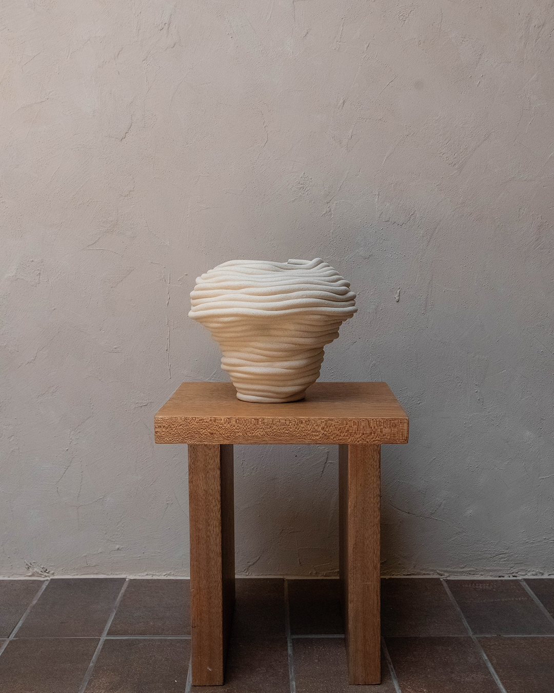 Custom Fossil Vase NO. 8