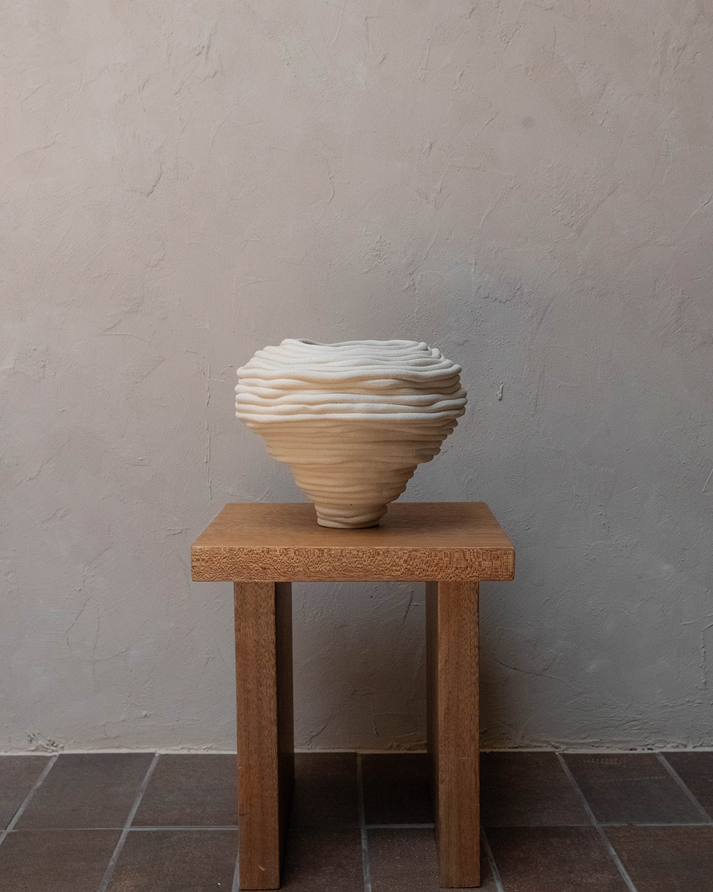Custom Fossil Vase NO. 9