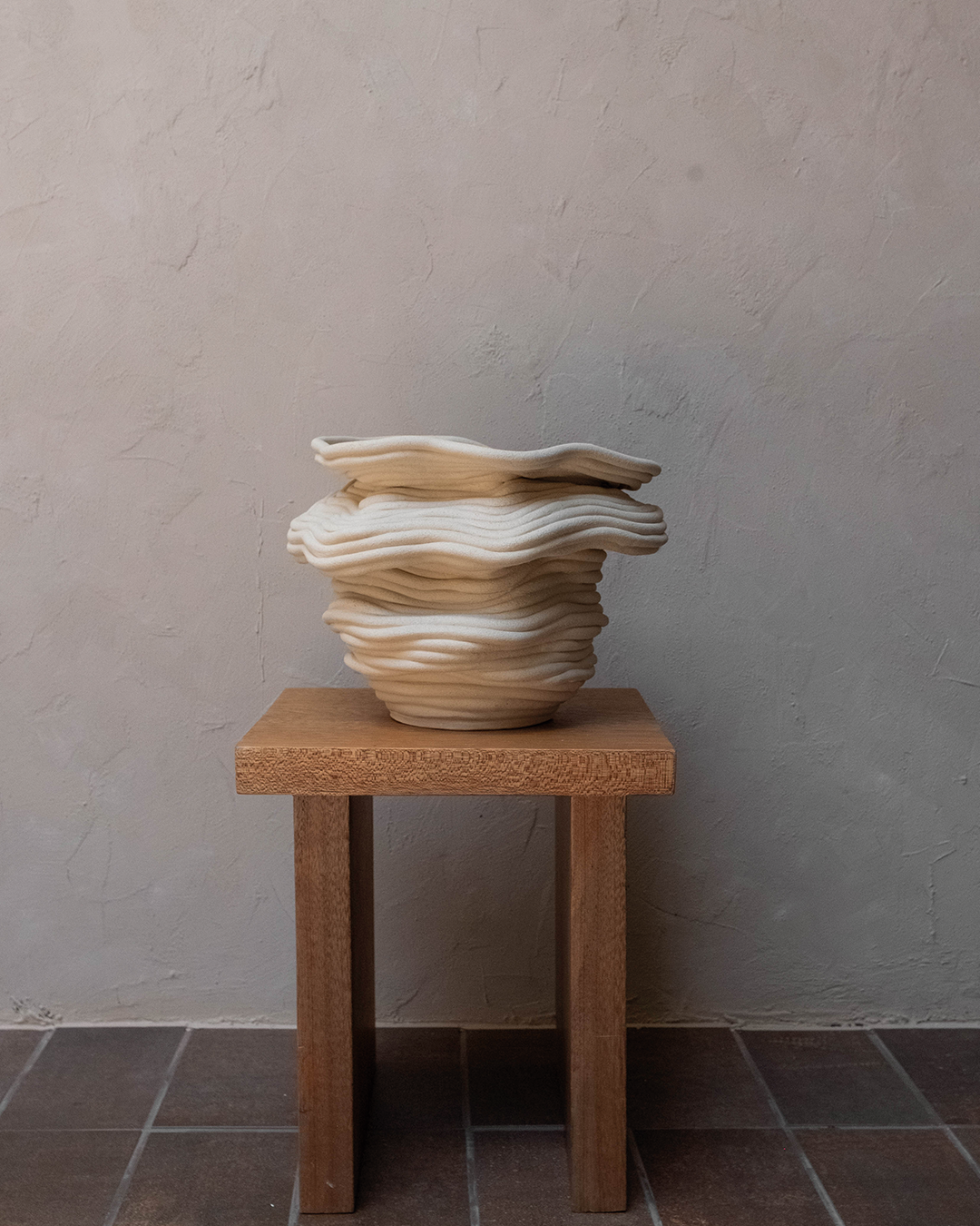 Custom Fossil Vase NO. 7