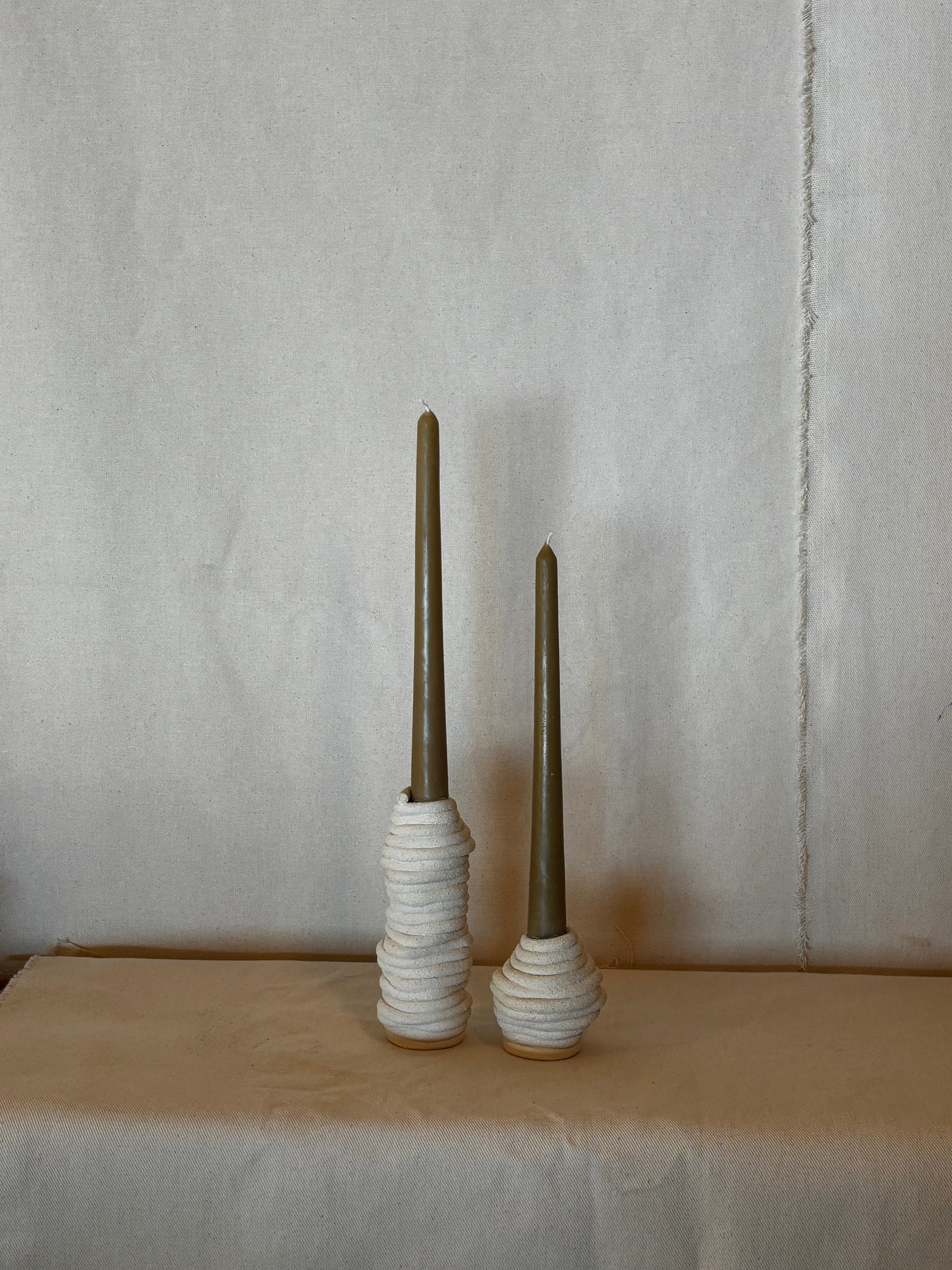 Tall Candle Holder (small hole)