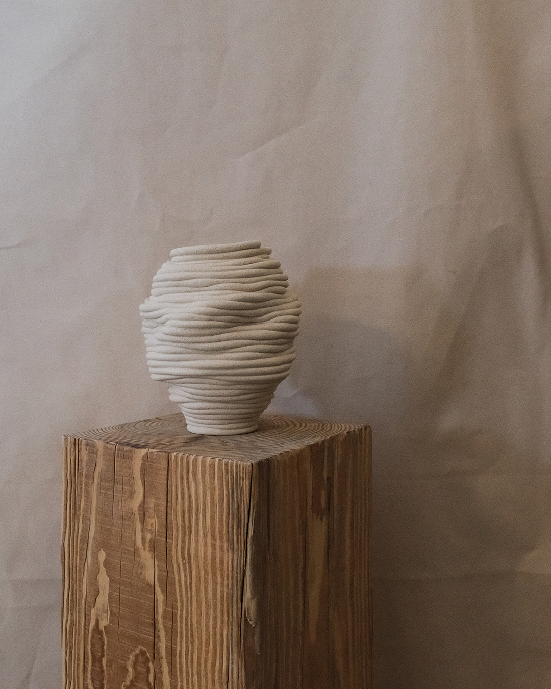 Fossil Vase No.32
