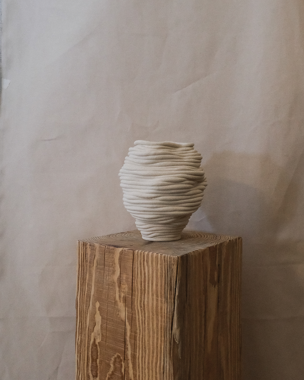 Fossil Vase No.32