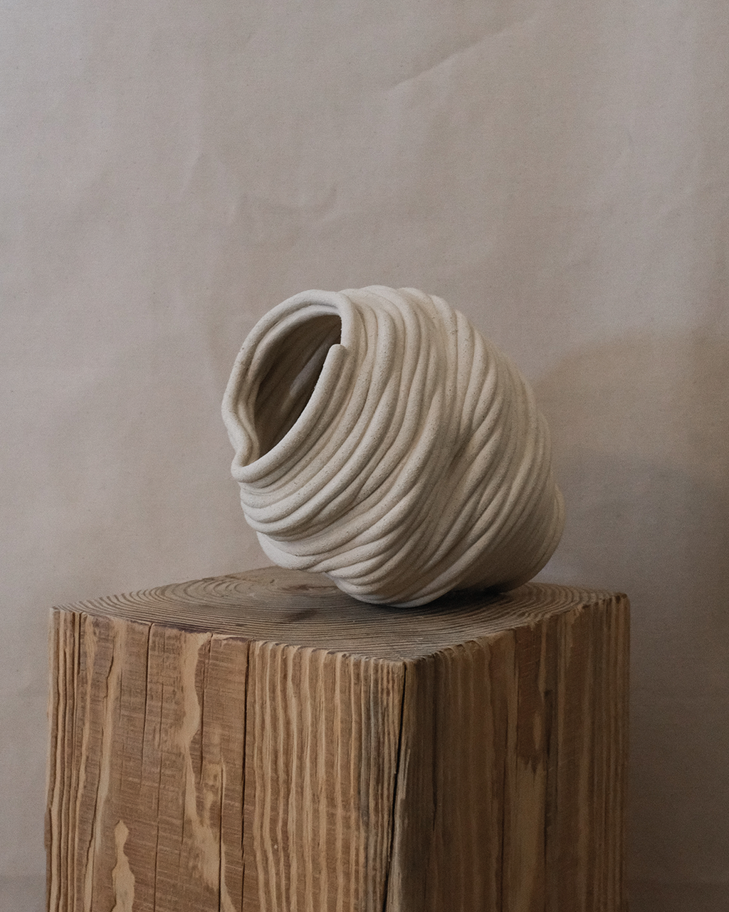 Fossil Vase No.32