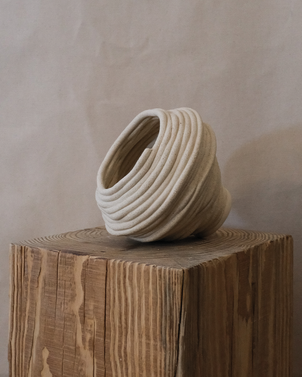 Fossil Vase No.34