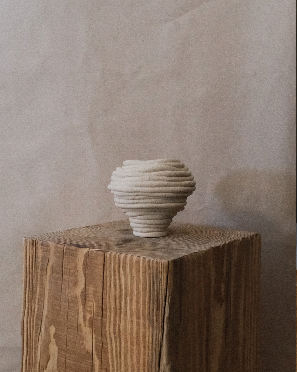 Fossil Vase No.36