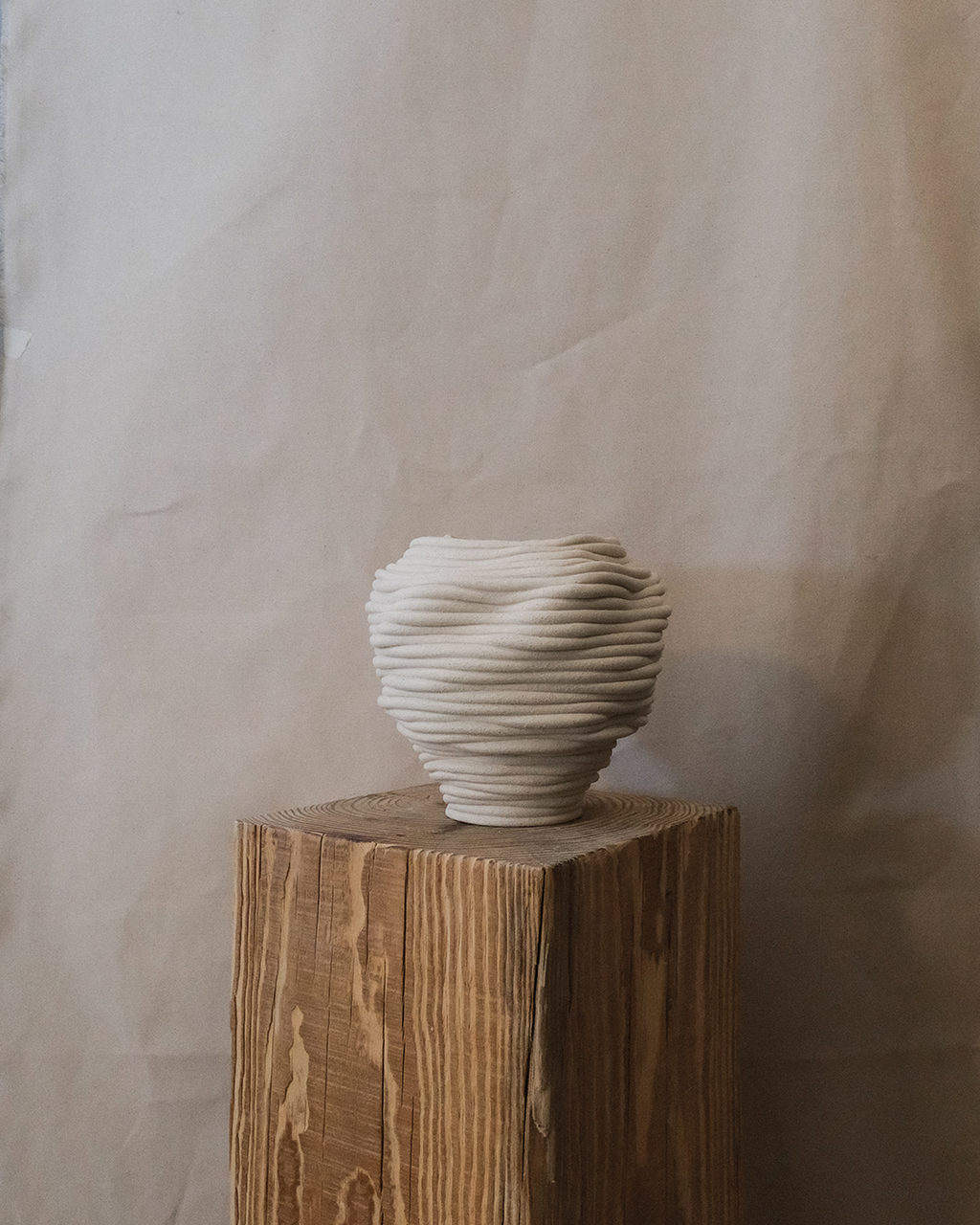 Fossil Vase No.42