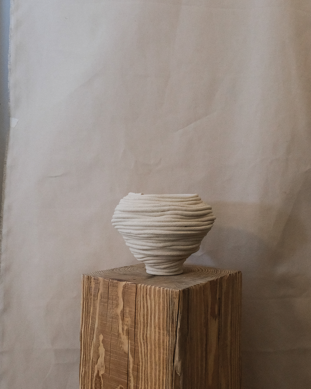 Fossil Vase No.43