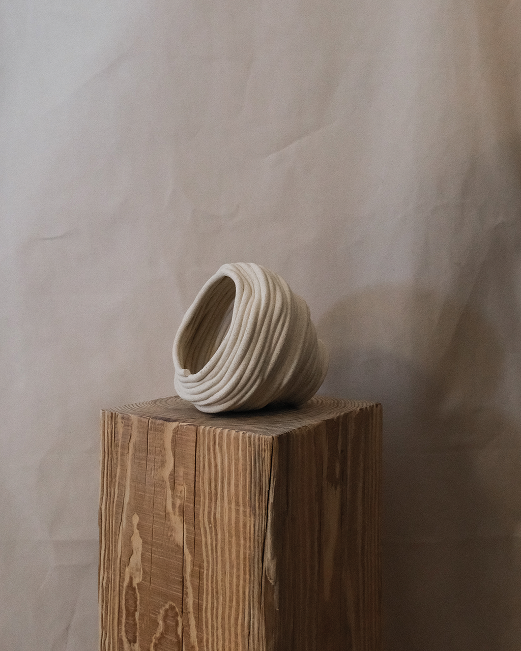 Fossil Vase No.44