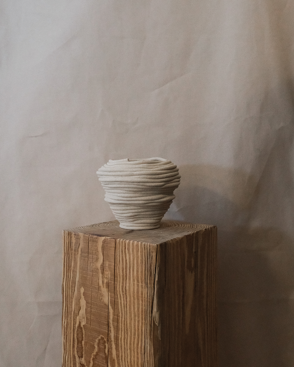 Fossil Vase No.44