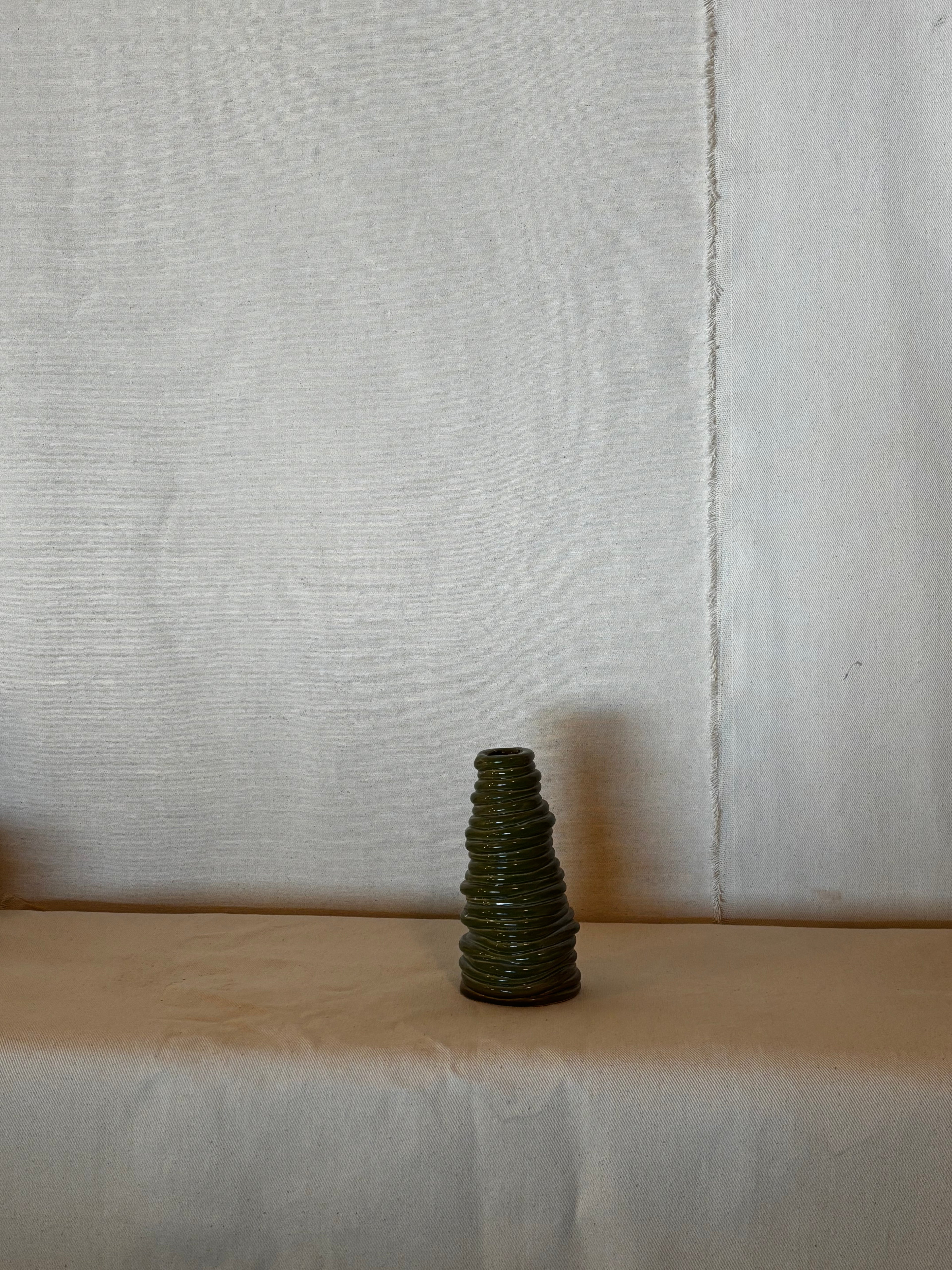 Olive Green Bottle