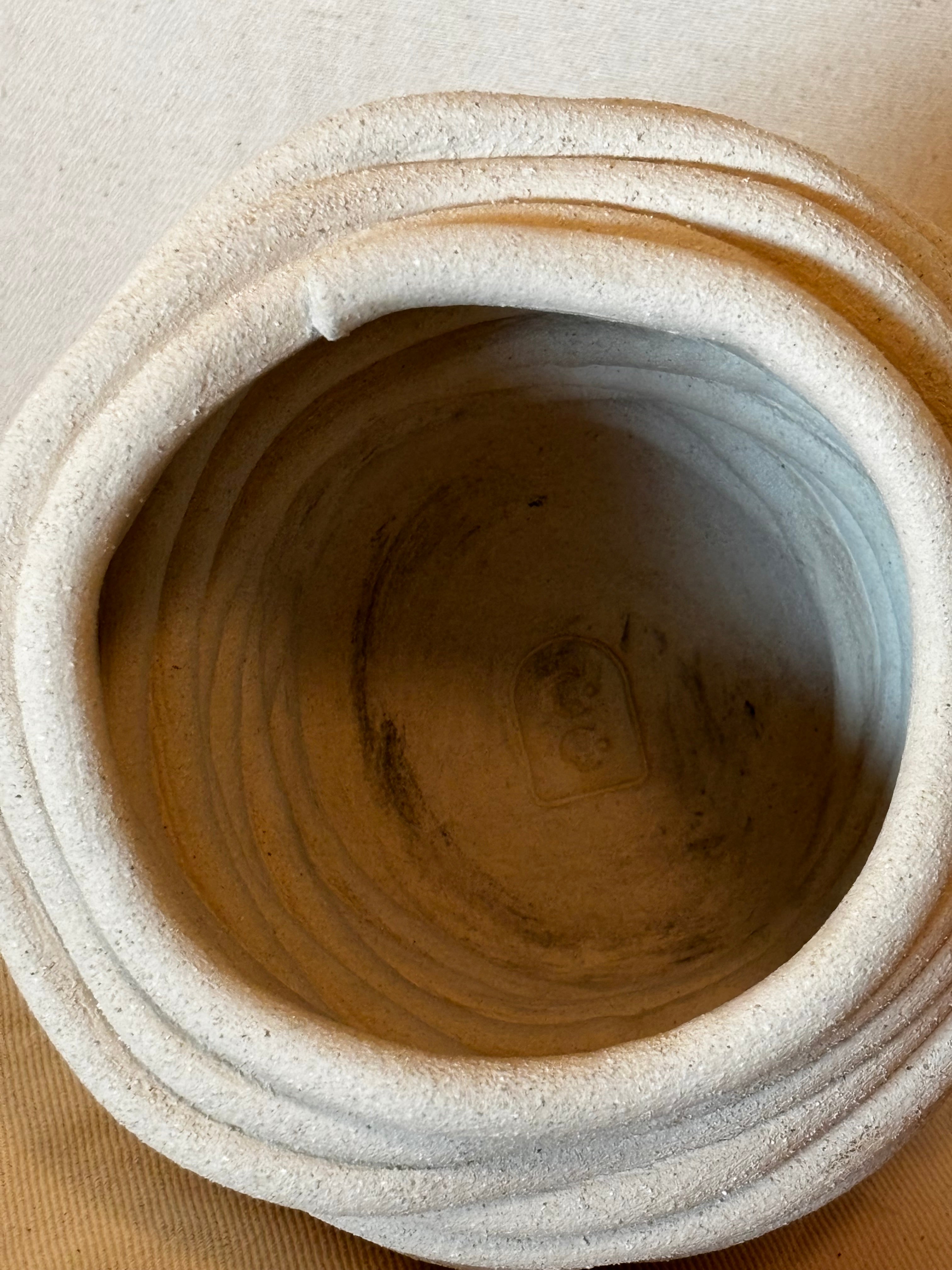 Medium Fossil Vase - With stains