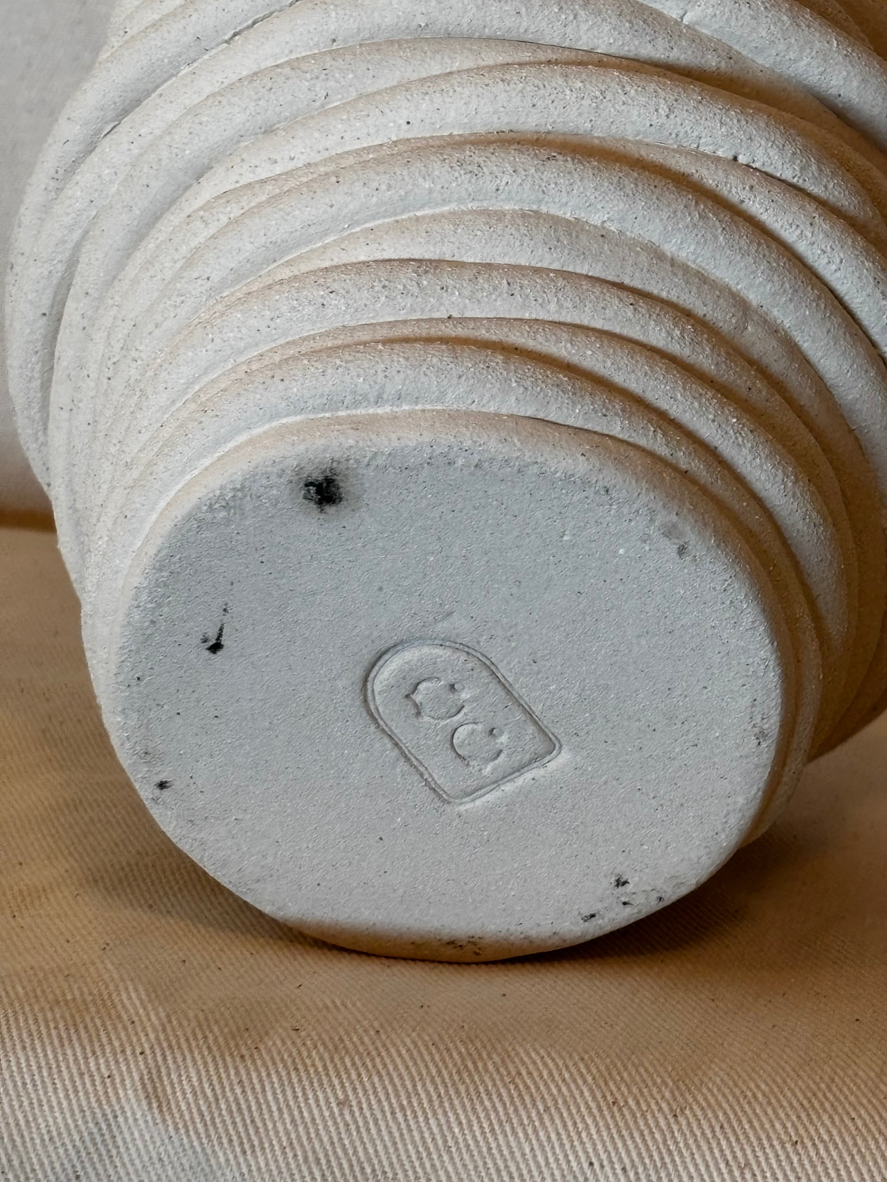 Medium Fossil Vase - With stains