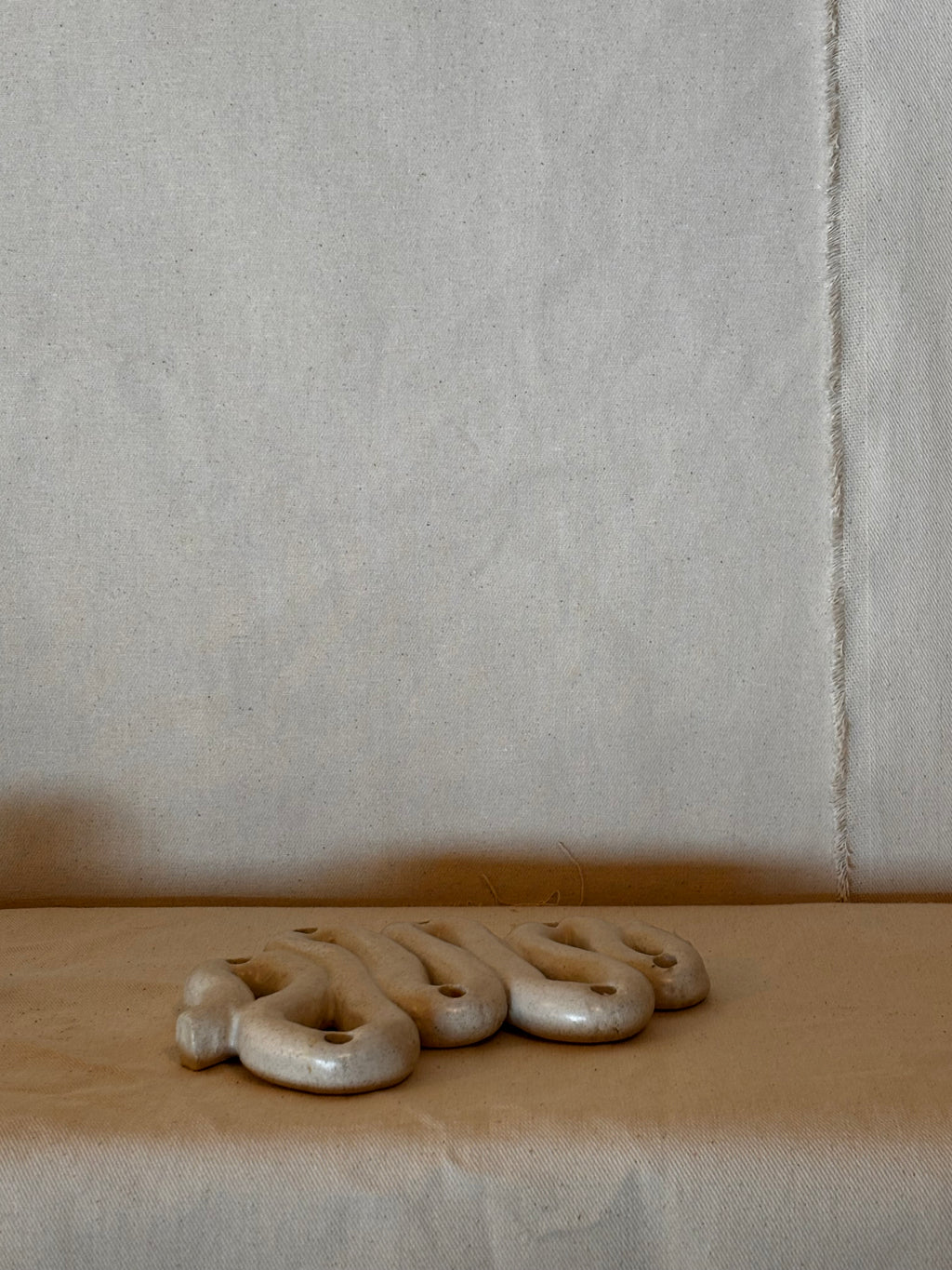 Small serpent candle board - candles not included