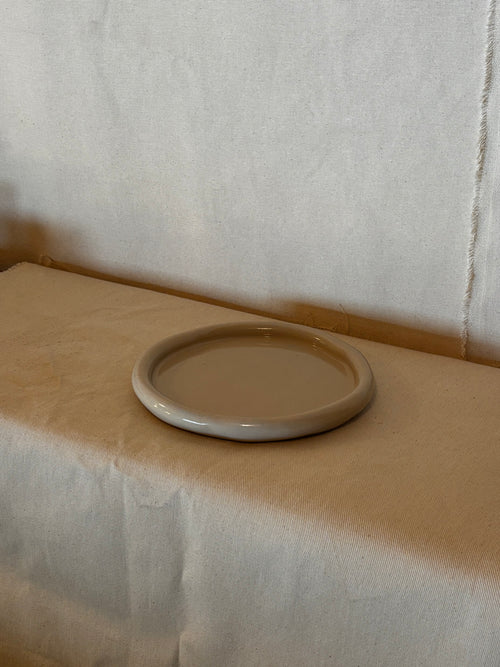 Beige Gloss Starter Plate
