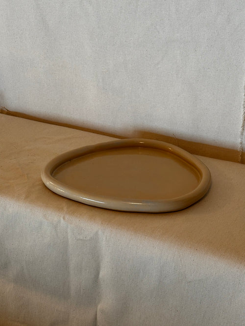 Beige Gloss Main Plate