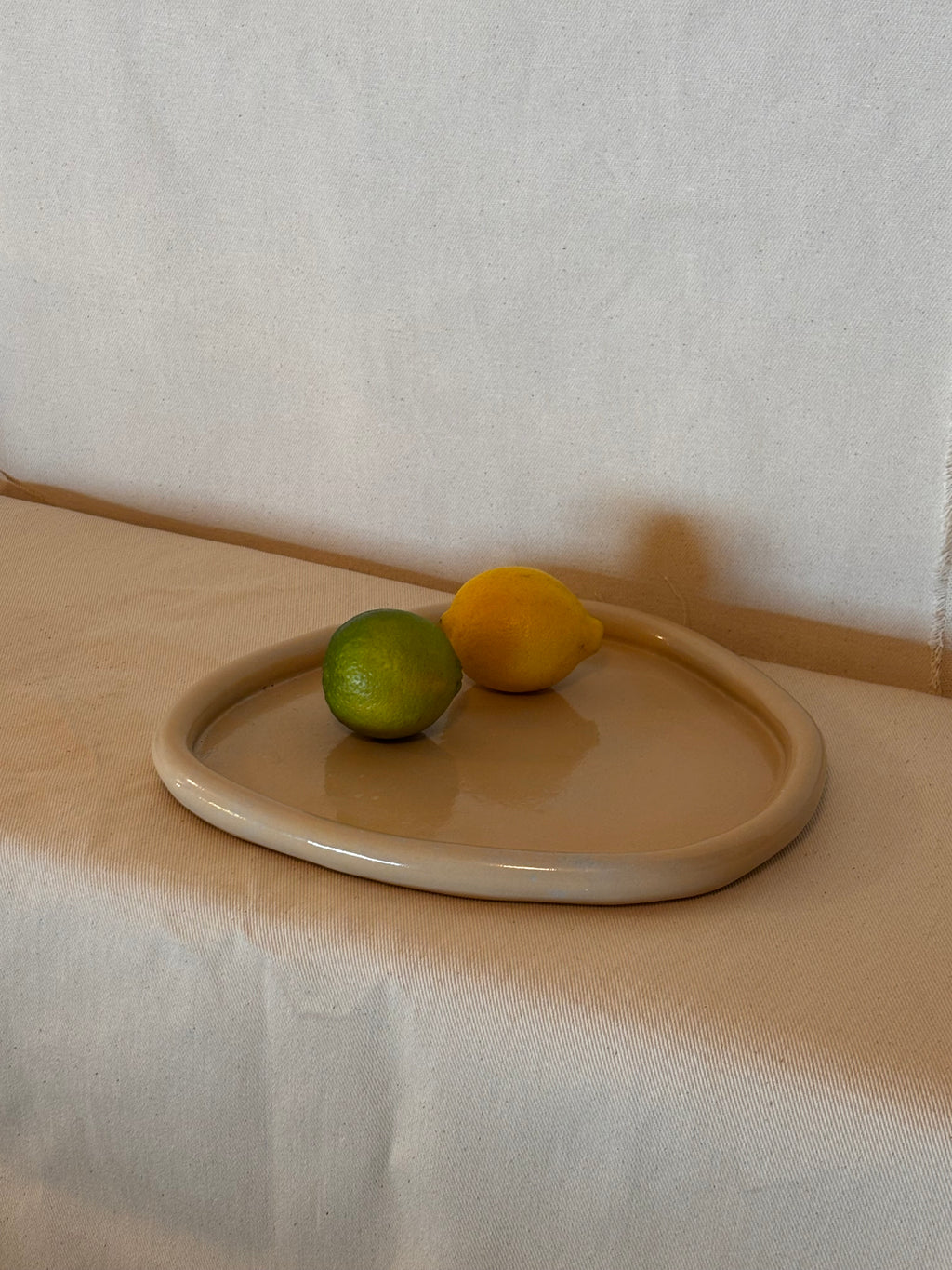 Beige Gloss Main Plate