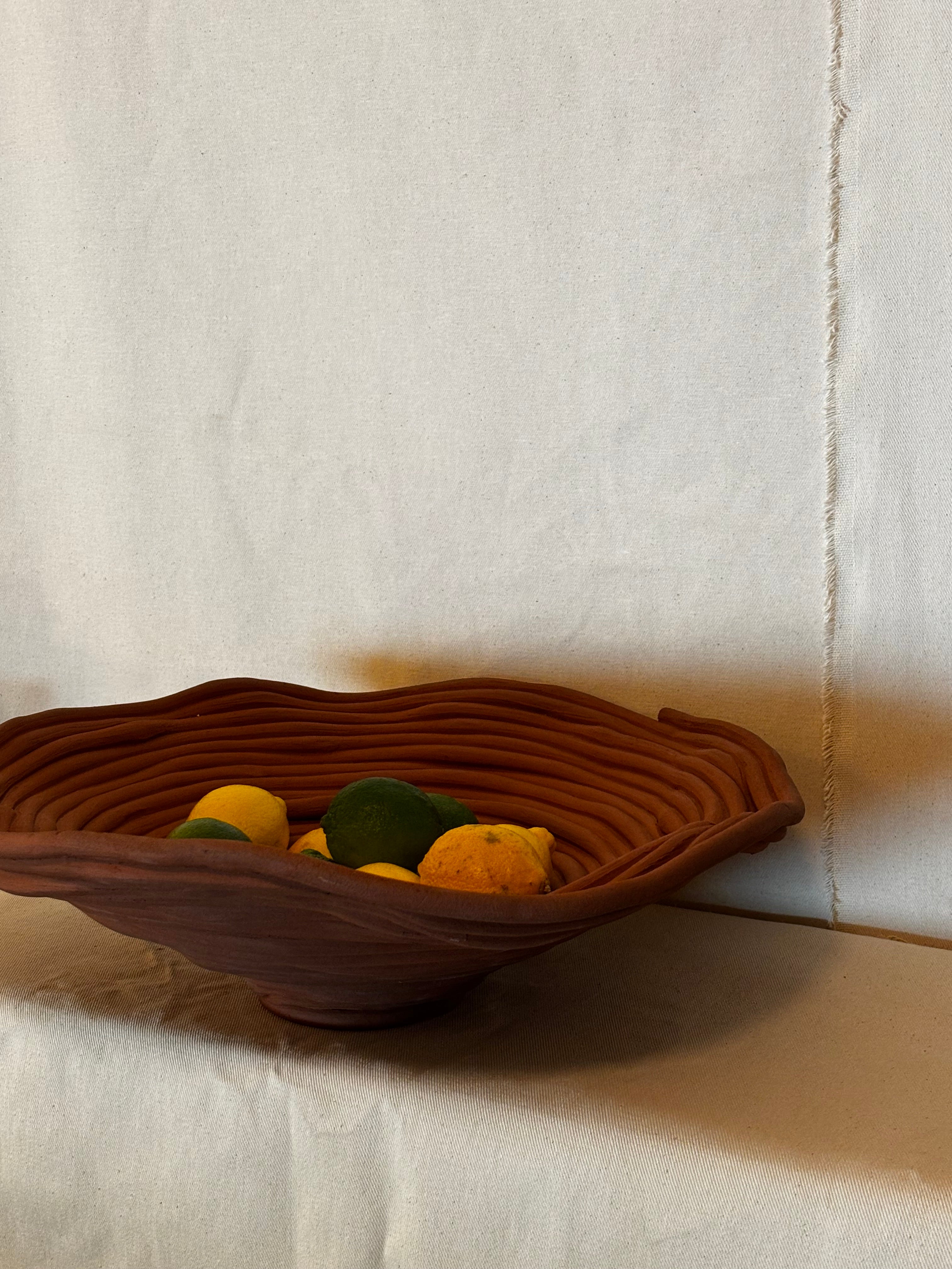 Terracotta Fruit Bowl