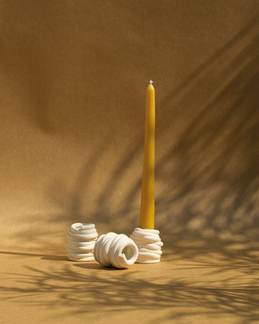 Silk Candlestick Holder - Short