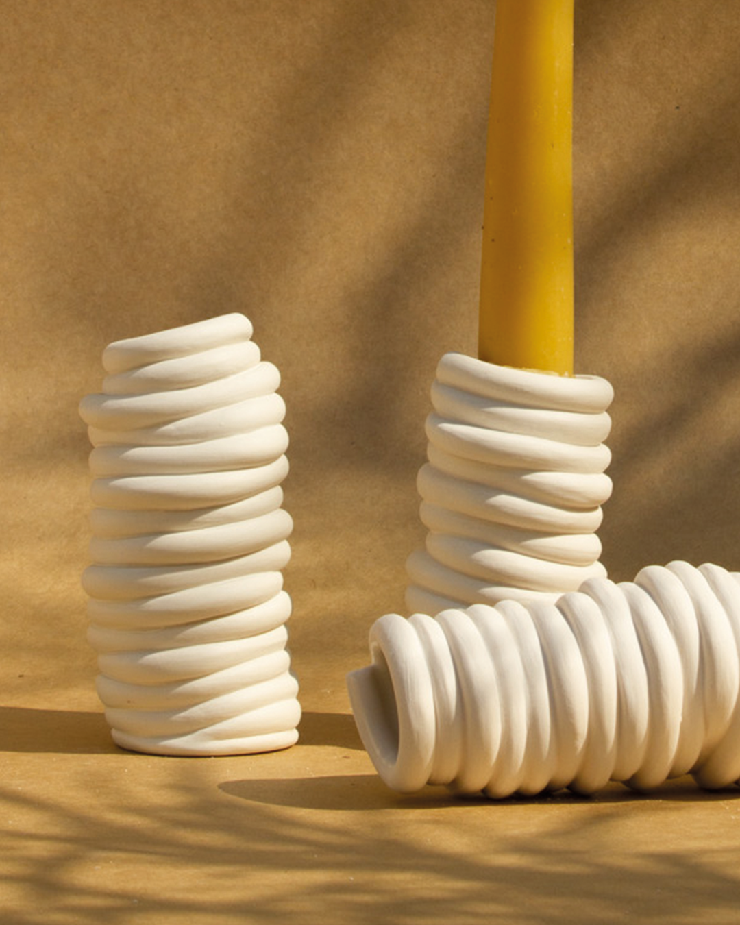 Silk Candlestick Holder - Medium