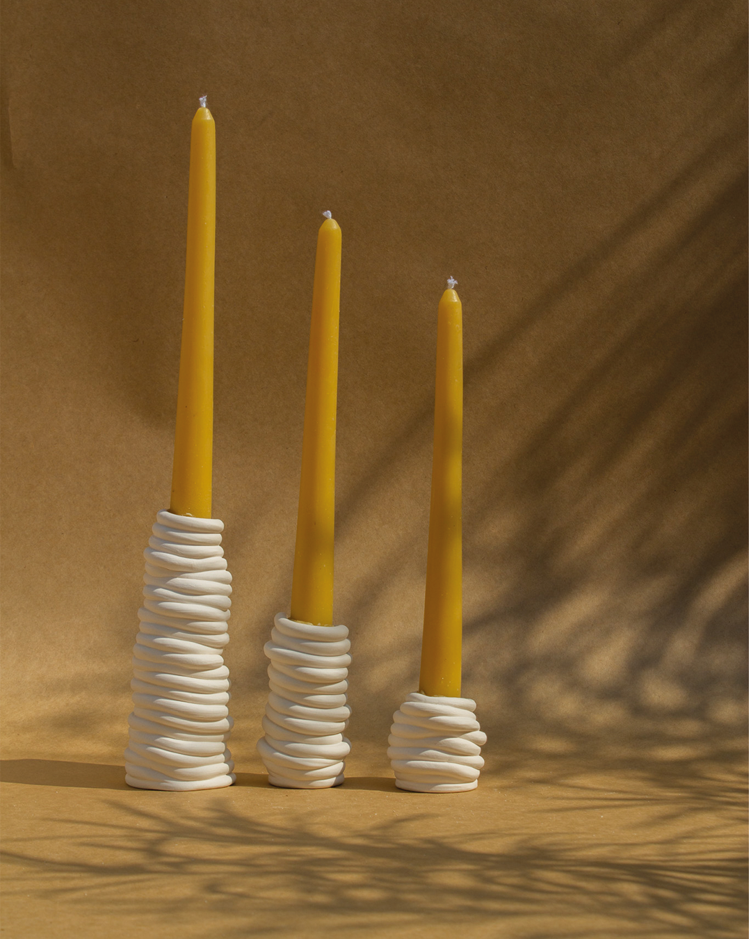 Silk Candlestick Holder - Tall